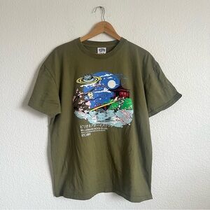 Billionaire Boys Club Men’s XL Sakura Knit Tee Loden Green